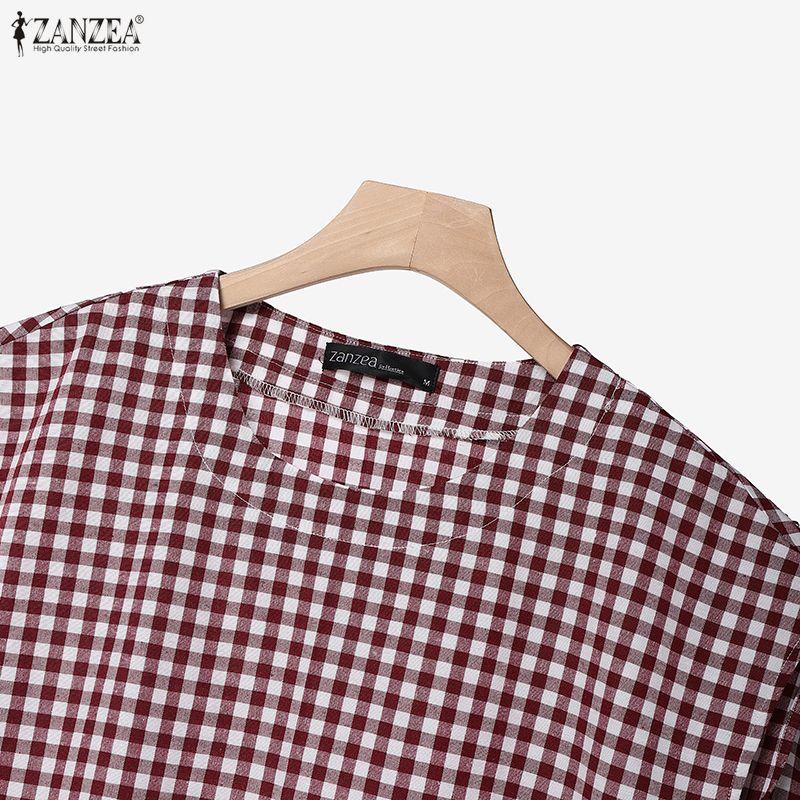 ZANZEA Women Sleeveless Blouse and Shorts Summer Two Piece Suit Sets