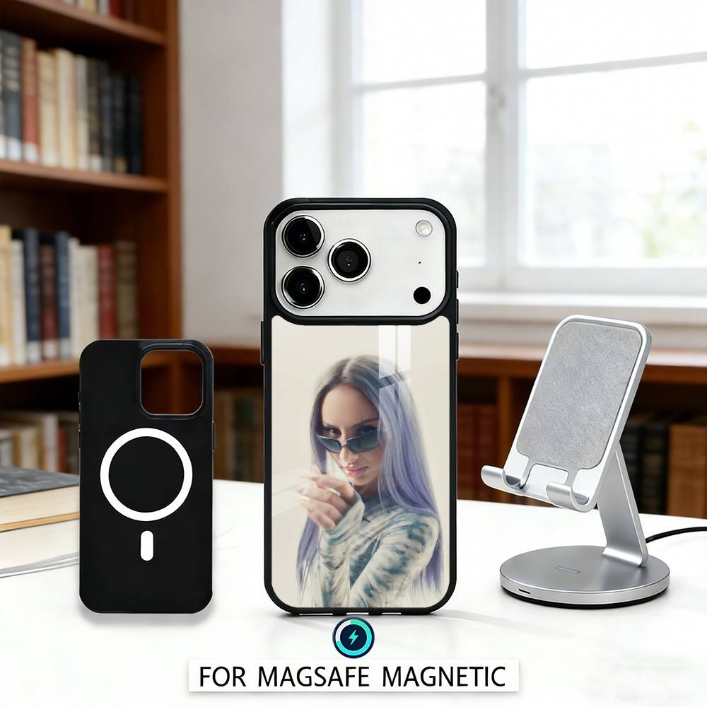 

Anna Singer Asti Phone Case Magnetic For iPhone17 16 15 14 13 12 Pro Max For Magsafe Wireless Charging Cover iPhone15PROMAX