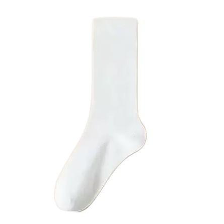 Spring and Summer Solid Color Chunky Socks - Solid Color Stylish and Versatile Slim-Fitting Tights - Breathable and Bone-Free Postpartum Socks