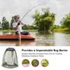 Mosquito-Proof Veil Breathable Fabric Outdoor Mosquito Net Clear View Easy Wear Fishing Camping Garden Insect Shield Net