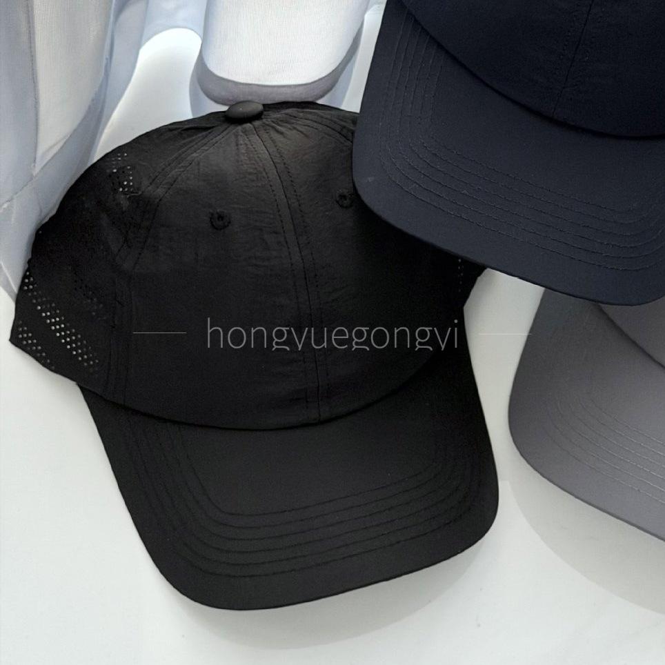 Yes, Quick-Drying High-End Cap Student Hat Women'S Summer Light Sunshade Soft Top Sun Hat Men