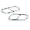 Pair Rear Exhaust Muffler Tail Pipe Cover Trim Replacement for Mercedes?Benz C?Class W206 2021 Up