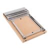 Small Weaving Machine Stainless Steel Wooden Handmade Knitting Machine Weaving Tool for Clothing Blanket DIY