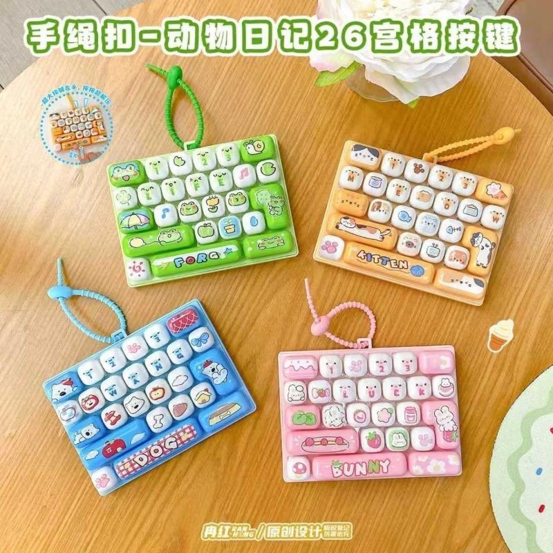 Key Mechanical Keyboard Fidget Toy Creative Finger Press Toy