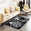 Galaxy Area Rug 3x5,Octopus Tentacles Carpet Kawaii Room Decor,Stars Decorative Rug Fleece Fabric Coastal Creature Indoor Floor Mat Nautical