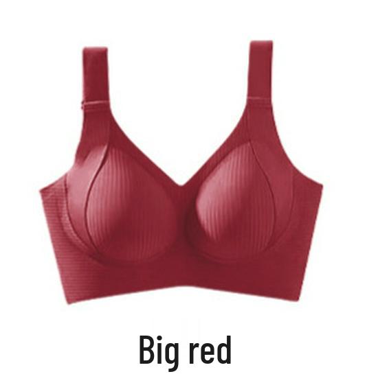 

Безшовний мікроскульптурний ліфтинг: Бездротовий бюстгальтер-мінімізатор жіночий великого розміру з широкими бретелями XL(120-140)