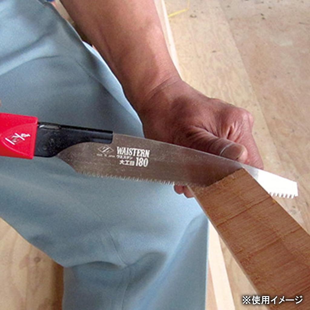 Zettosaw Z Western Waist Saw, 180mm, Carpenter's Thread, 15210