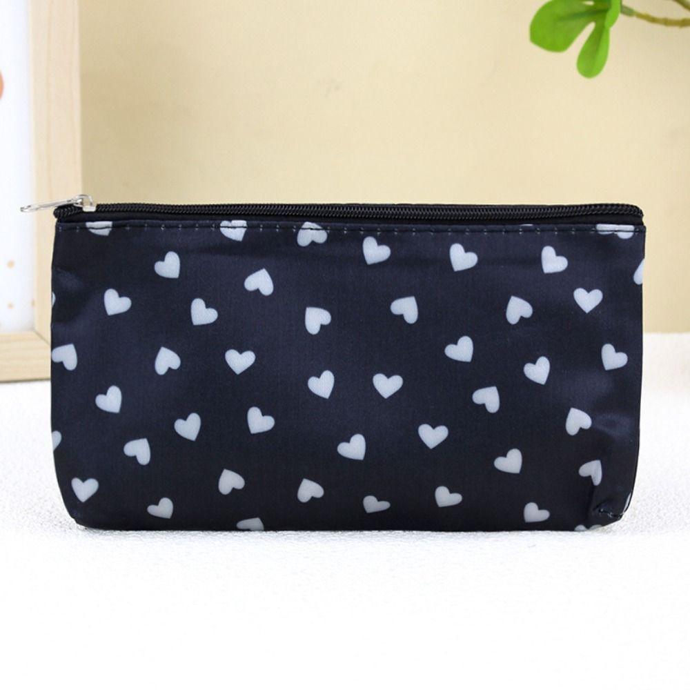 Heart Pattern Cosmetics Storage Box Fashion Design Storage Organizer  Travel