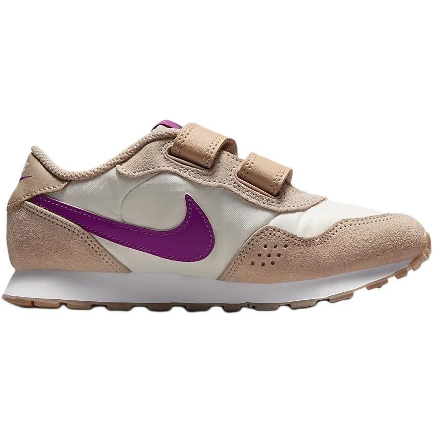 Nike MD Valiant Comfortable Slip Resistant Abrasion Resistant Low top Kids' Running Shoes White CN8559-202