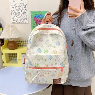 New Versatile Japanese Casual Backpack Cute College Style Lightweight Backpack Travel Backpack Bag Simple