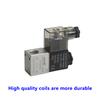2V025-08 06 Pneumatic Solenoid Valve - 2 Way 2 Position Normally Closed NC 1/4 Port Air Control Valve 12V 24V 110V 220V AC DC