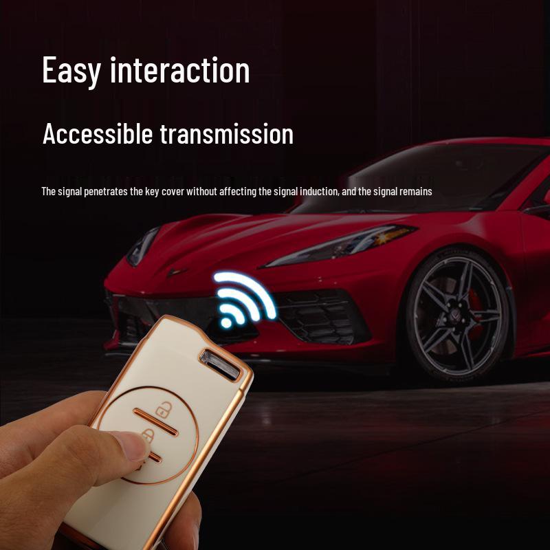 Premium Full-Cover Key Case for Chery Tiggo 3x/5x, Exeed TX, Tiggo 7 - Unisex