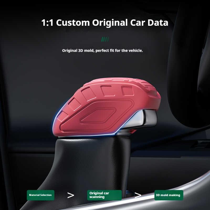 For Toyota Camry 9th generation Car Silicone Automatic Gear Shift Knob Cover Tasteless Antislip Shifter Knob Protective Cover