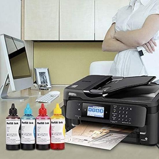 Regular Refill Ink for T252 T252XL120-BCS, T252XL220, T252XL320, T252XL420 Workforce WF-7710 WF-7720 WF-7210 WF-3630 WF-7620 WF-7610 WF-3640 WF-3620