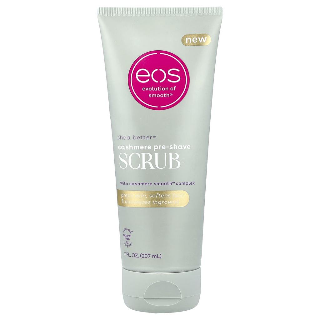 EOS, Shea Better™, Cashmere Pre-Shave Scrub, 207 ml (7 fl oz)