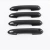 Carbon Fiber Front&Back Car Door Handles Trim For Toyota RAV4 -2025