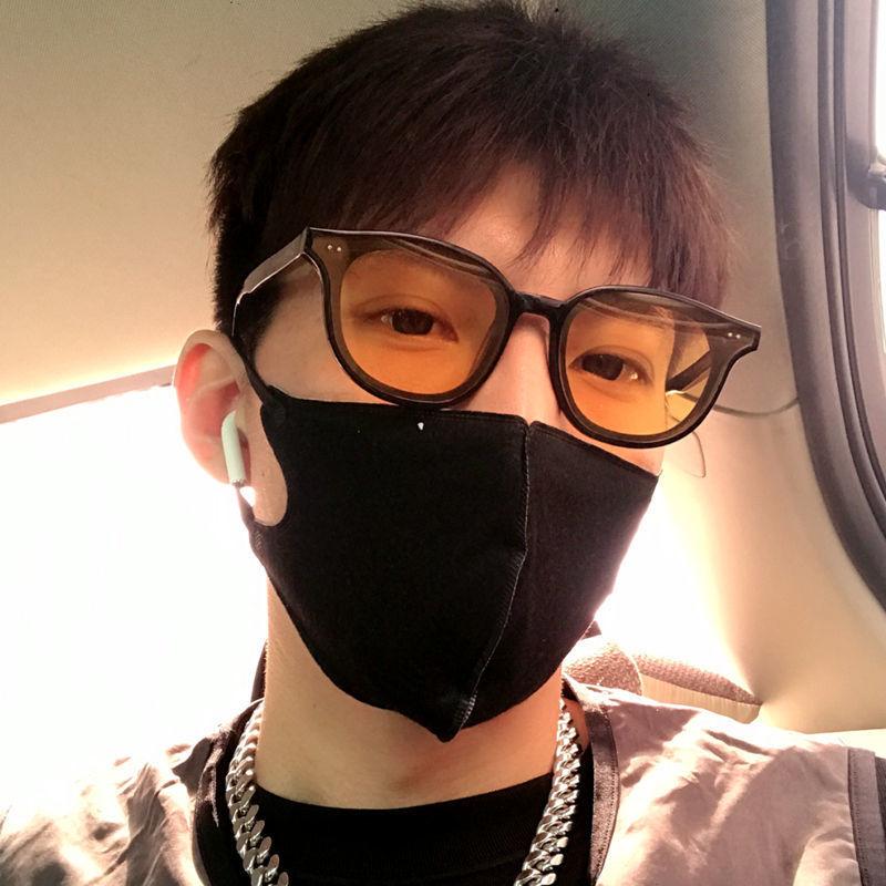 Brand Designer Luxury Sunglasses Unisex Square Retro Plastic Sun Glasses with Yellow Lenses for Women Men