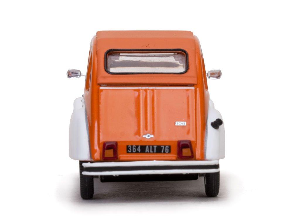 Citroen 2 CV4 Dark Model Vitesse Spot, Orange/White, 1976, Car, Ready-made, 143