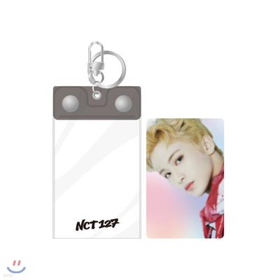 NCT 127 [SUPER HUMAN] - Kľúčenka s fotkou + Hologramová karta SET [Mark]