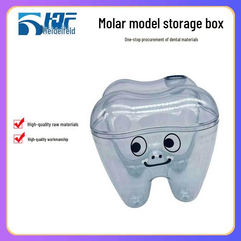 Tooth Molar Storage Box - Tooth-Shaped Organizer