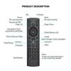G20S Pro 2.4G Backlit Voice Remote Control for ATV Android Box for X3 Pro X4 AM7