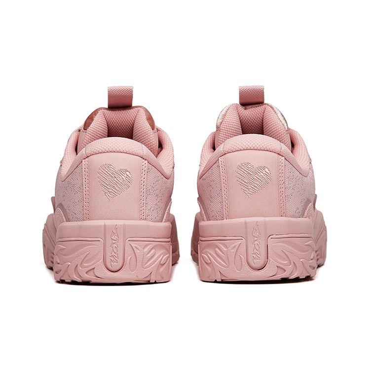 Anta Hot Thick Sole Casual Height Increasing Low Top Sneakers Men Sneakers Pink 912238083-6