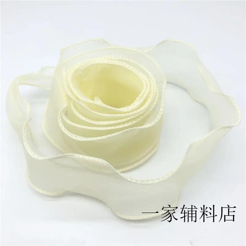 Ins Streamers Decoration Ribbons Wedding Party Gifts Wrapping String DIY Handmade Bow Festival Supplies Bouquets Overwrap Strap