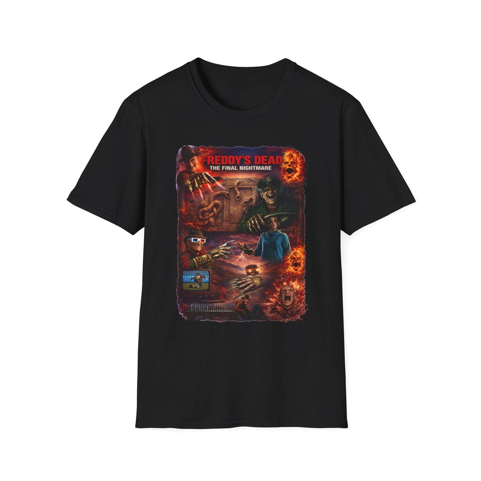 Freddy s Dead the final Nightmare Horror Movie T-Shirt | M