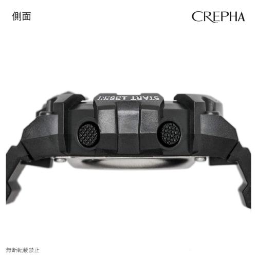 Klefer Men's Digital Watch, Waterproof, Stopwatch, Urethane Strap, Black, TE-D280-BKW