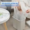 Clear Plastic Garbage Bags Waste Basket Bags For Kitchen, Home, Bathroom Wastebasket Liners High Density LeakProof Kitchen Trash