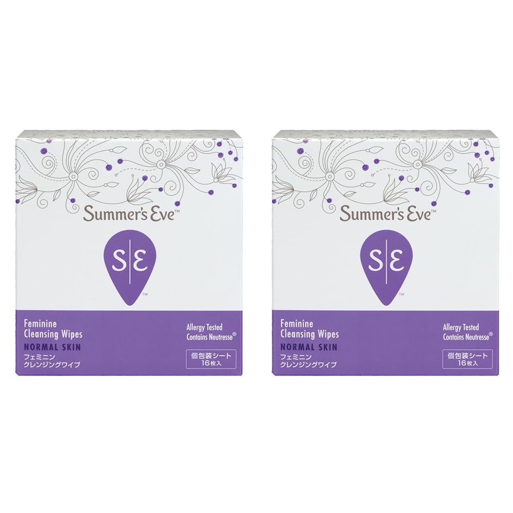 

Eve Feminine Cleansing Normal Set of 2 Summer s Wipes, Skin, белый