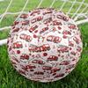 Fire Truck Theme Size 5 Soccer Ball, Suitable for Both Indoor and Outdoor Matches, a Gift Suitable for Everyone.