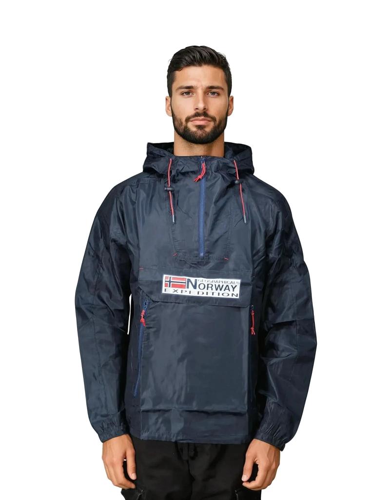 Kurtka wiosenna Geographical Norway CHOUPA NAVY MEN 244 GOZ-ART granatowy męska (WW4244H/GN-Navy)