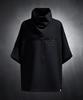 Kileutimuka Embroidered Turtleneck Short Sleeve T-Shirt Black