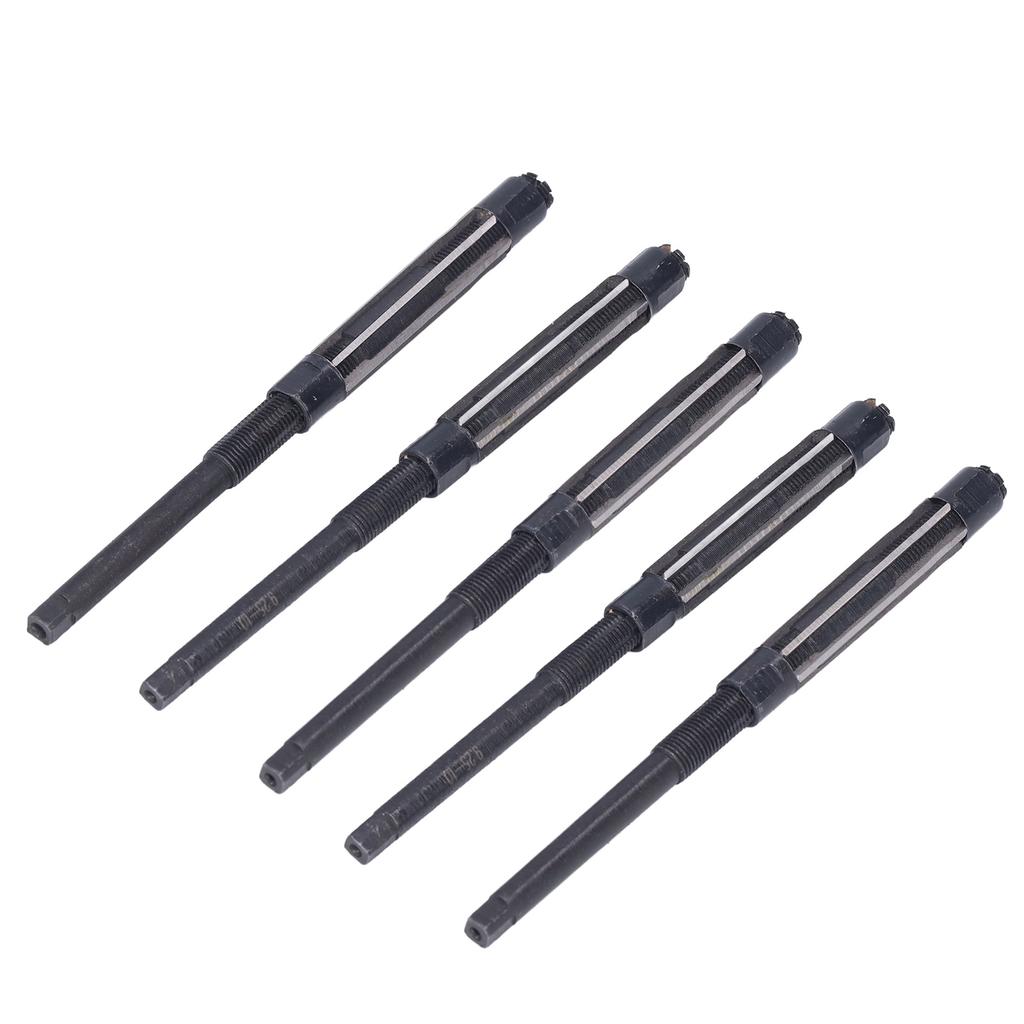 5Pcs Adjustable Hand Reamer 9SiCr Hand Milling Cutter Tool for Reaming Die Steel 9.25‑10mm