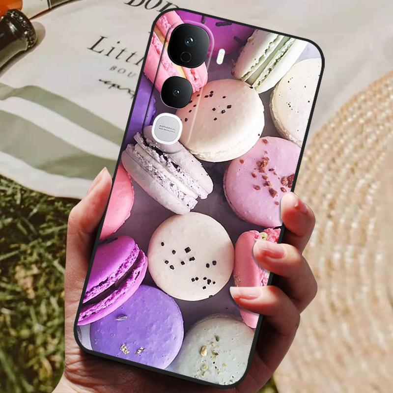 For Vivo Y400 Pro 5G Case Silicon Back Cover Phone Case for Vivo Y400 4G 5G Global Y 400 Pro Cases Soft bumper coque Shockproof