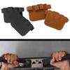 Fitness Gloves Four Finger Palm Protector Leather Anti Slip Grip For Pull Ups Weight Lifting Gym Training Men Women Workout Tool