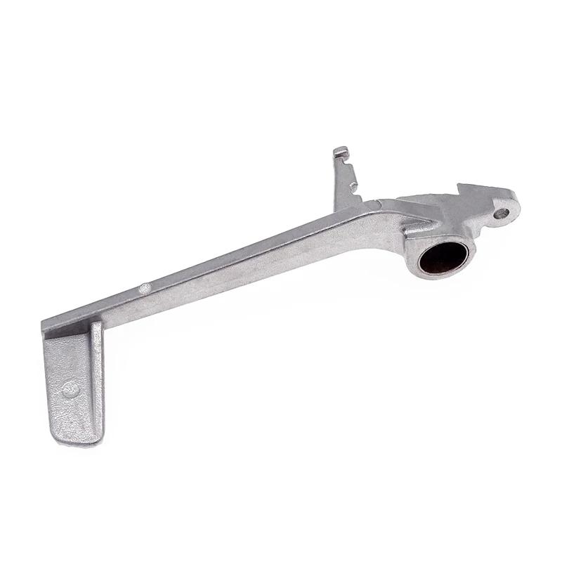 1 Piece Silver Aluminum Motorcycle Rear Brake Lever Foot Rest Pedal Motorcycle Parts For YAMAHA YZF1000 R1 2004 2005 2006