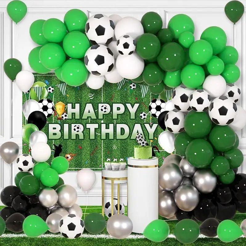 

World Cup Football-themed Aluminum Film Balloons Set for Decorating Children s Parties, Birthdays, Home Settings and Decorations Football balloon set