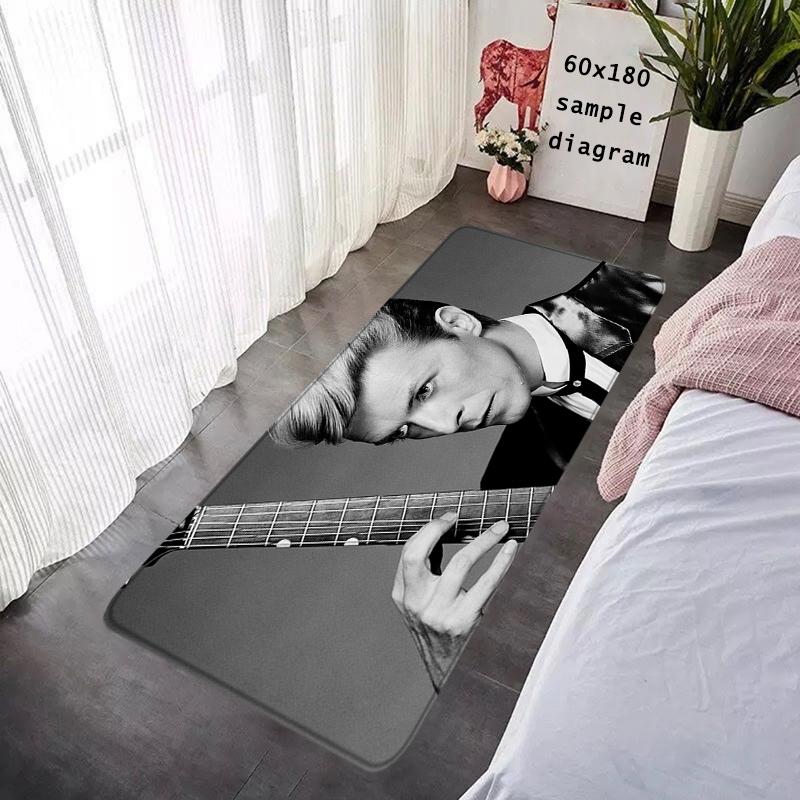 House Entrance Doormat Hallway Carpet David Bowies Living Room Rugs Foot Carpets Bath Rug Floor Mats Non-slip Home Decor