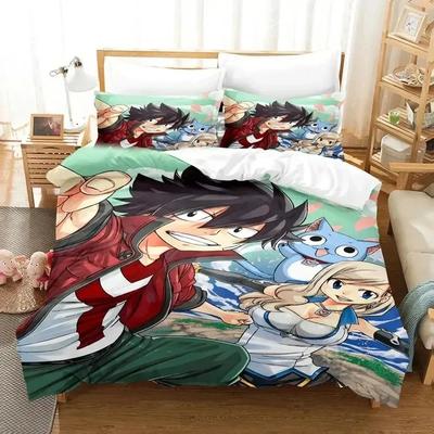 Luxury New 3D Print Anime Edens Zero Bedding Set Duvet Cover Bed Set Quilt Cover Pillowcase King Queen Size Boys Adult Bedding
