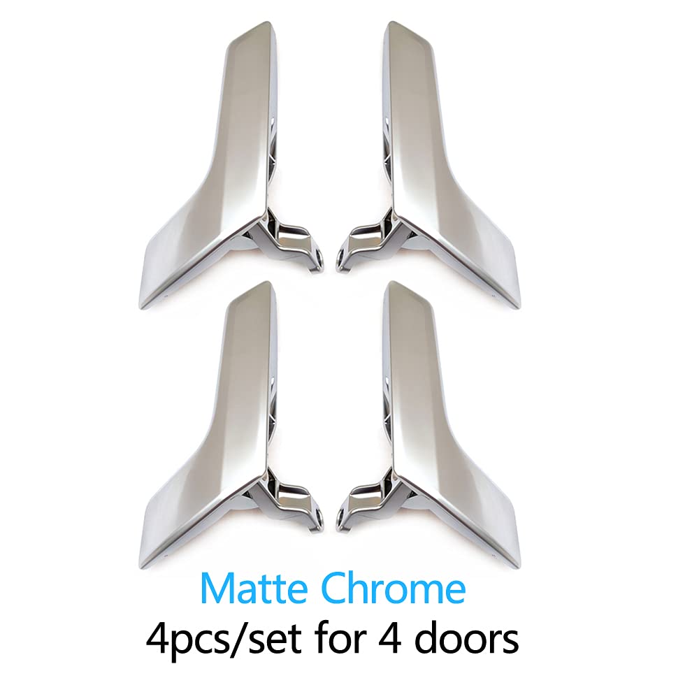 Door Handle W204 X204 Compatible Matte Silver Interior Left Side Replacement for Mercedes Benz C-Class GLK-Class 2008-2015 Car Repair Accessories