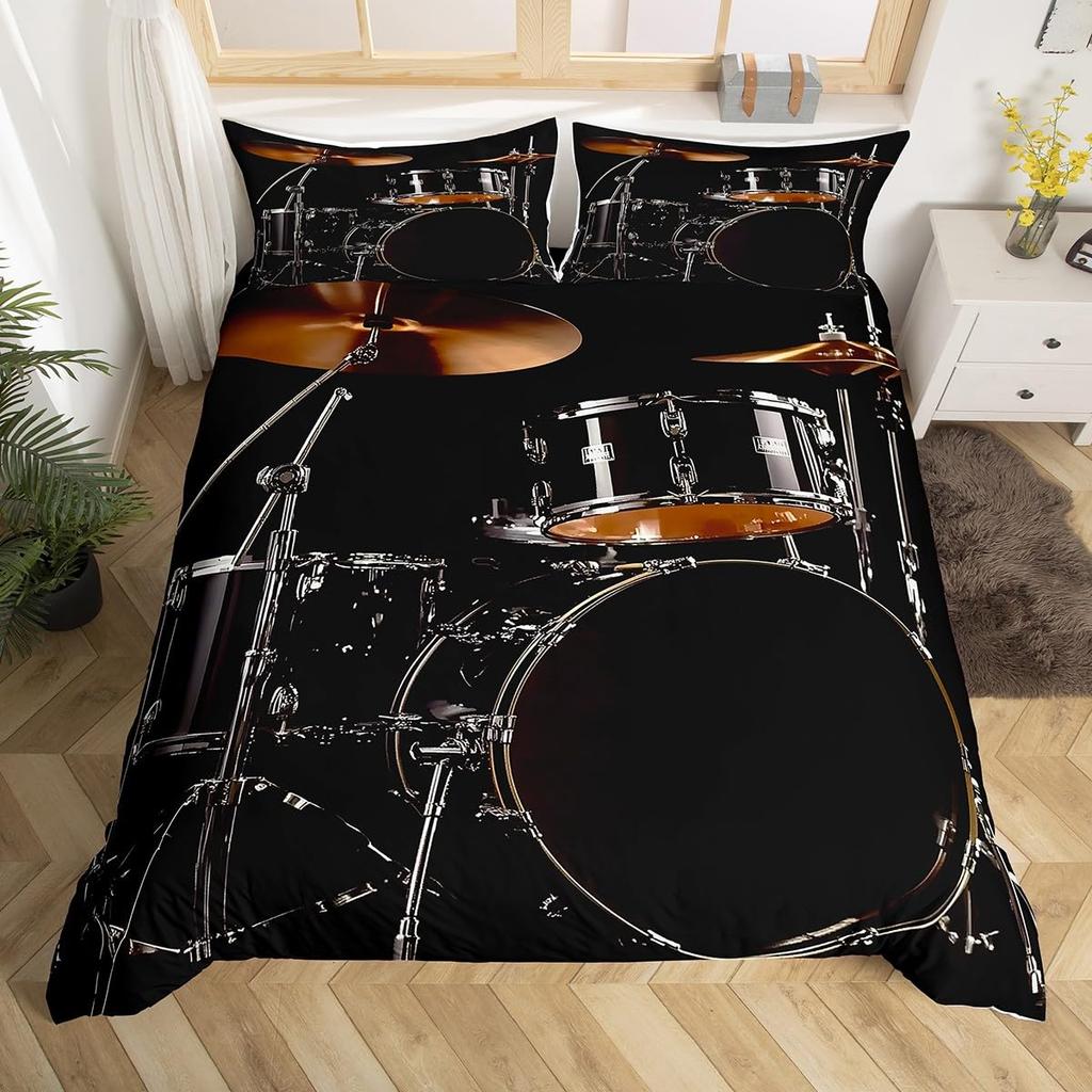 Erosebridal Racing Bedding Set Dirt Bike Duvet Cover Twin Size Race Car Competition Extreme Sports Comforter Cover for Kid Boy Men Red Autom
