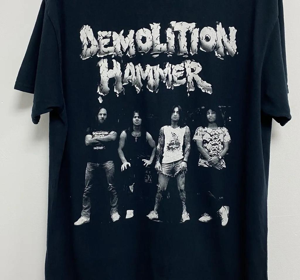 Abbruchhammer Band T-Shirt RETRO schwarz Unisex Alle Größen S-5XL
