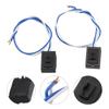 Auto Parts Handle Small Button Pair Door Inductive Front Exterior Plastic Replacement 2pcs Set Car Accessories