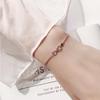 Bracelet Infinite Love Bracelet Women's Korean Style Simple Hollow Geometric Bracelet Personalized Jewelry KTJ