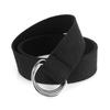 Tactical Canvas Men Belt High Quality Unisex Double Buckle Waistband Casual Female Fabric Belt U3Z7