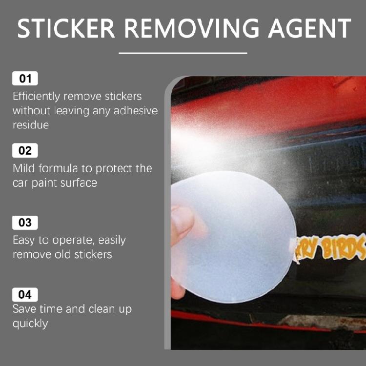 Adhesive Glues Remover Sticky Residues Remover Sprayer Auto Sticker Car Glass Label Cleaner Adhesive Sprayer