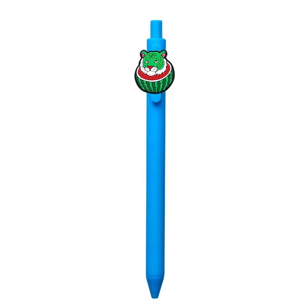 Classic Mountains & Seas Cartoon Pen with Colorful PVC Sticker