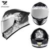 Cross-border DOT Certified Full Face Motorcycle Helmet for Men and Women, Trendy Four Seasons Riding Gear